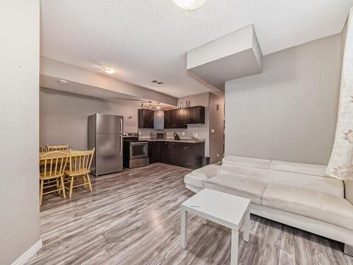 12120 85 Street, Edmonton, AB - Indoor Photo Showing Living Room