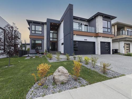 5106 Woolsey Link, Edmonton, AB - Outdoor With Balcony With Facade