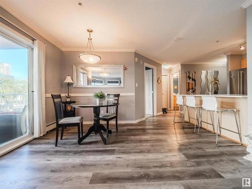 310 9938 104 Street, Edmonton, AB - Indoor Photo Showing Dining Room