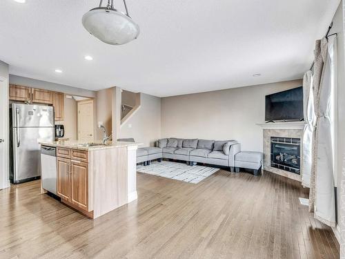 16725 120 Street, Edmonton, AB - Indoor With Fireplace