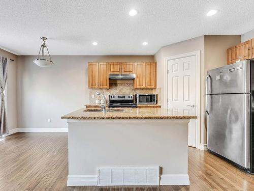 16725 120 Street, Edmonton, AB - Indoor Photo Showing Kitchen With Stainless Steel Kitchen