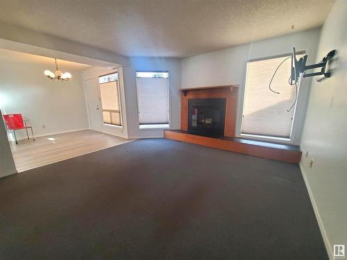 3582 42 Street Nw, Edmonton, AB - Indoor With Fireplace