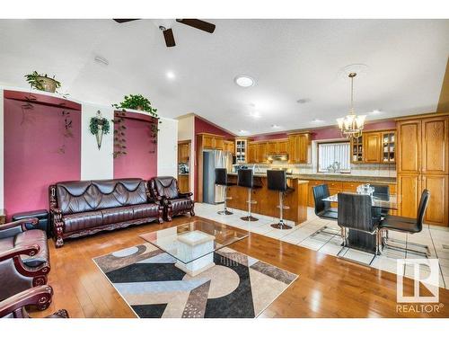 16105 73A Street, Edmonton, AB - Indoor Photo Showing Living Room