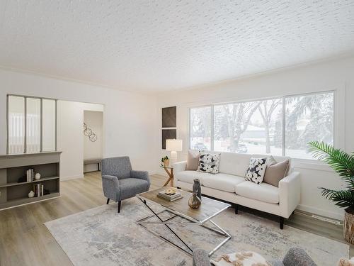 10403 65 Avenue, Edmonton, AB - Indoor Photo Showing Living Room