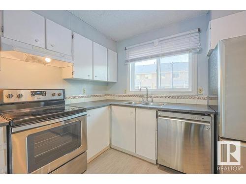 41 16541 100 Street, Edmonton, AB - Indoor Photo Showing Kitchen With Double Sink