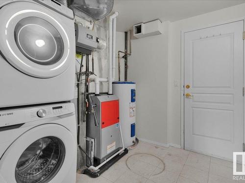 406 10728 82 Avenue, Edmonton, AB - Indoor Photo Showing Laundry Room