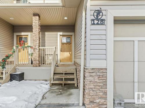 128 5420 Grant Macewan Blvd, Leduc, AB - Outdoor With Deck Patio Veranda