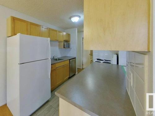 101 11217 103 Avenue, Edmonton, AB - Indoor Photo Showing Kitchen