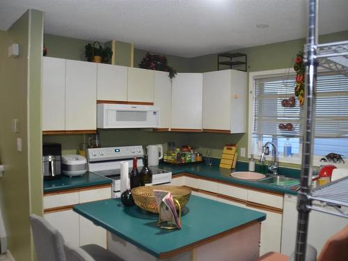 5818 162A Avenue, Edmonton, AB - Indoor Photo Showing Kitchen With Double Sink