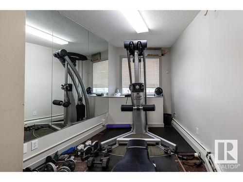 118 920 156 Street, Edmonton, AB - Indoor Photo Showing Gym Room