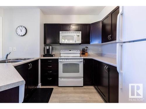 118 920 156 Street, Edmonton, AB - Indoor Photo Showing Kitchen With Double Sink