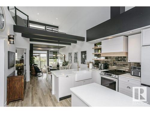 404 9940 Sherridon Drive, Fort Saskatchewan, AB - Indoor Photo Showing Kitchen