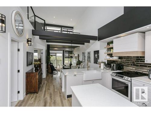 404 9940 Sherridon Drive, Fort Saskatchewan, AB - Indoor Photo Showing Kitchen