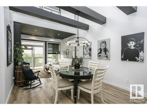 404 9940 Sherridon Drive, Fort Saskatchewan, AB - Indoor Photo Showing Dining Room