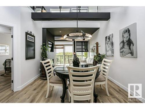 404 9940 Sherridon Drive, Fort Saskatchewan, AB - Indoor Photo Showing Dining Room