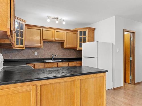 10814 51 Avenue, Edmonton, AB - Indoor Photo Showing Kitchen With Double Sink