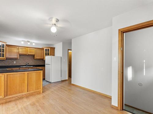 10814 51 Avenue, Edmonton, AB - Indoor Photo Showing Kitchen With Double Sink