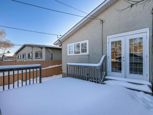 10814 51 Avenue, Edmonton, AB - Outdoor With Deck Patio Veranda With Exterior