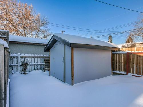 10814 51 Avenue, Edmonton, AB - Outdoor With Deck Patio Veranda With Exterior