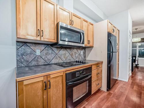 327 4831 104A Street, Edmonton, AB - Indoor Photo Showing Kitchen