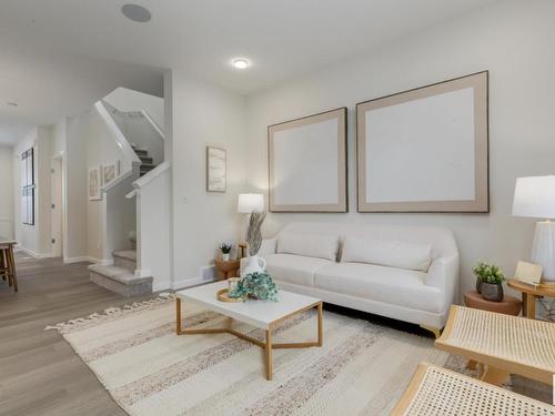 728 Southfork Drive, Leduc, AB - Indoor Photo Showing Living Room