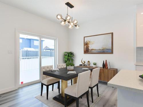 31 Penn Place, Spruce Grove, AB - Indoor Photo Showing Dining Room