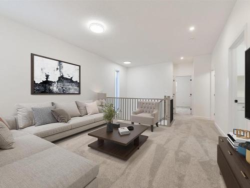 31 Penn Place, Spruce Grove, AB - Indoor Photo Showing Living Room