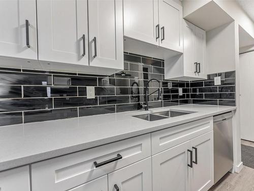 18450 62B Avenue, Edmonton, AB - Indoor Photo Showing Kitchen