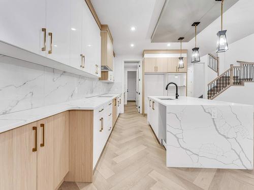 8432 228 Street, Edmonton, AB - Indoor Photo Showing Kitchen