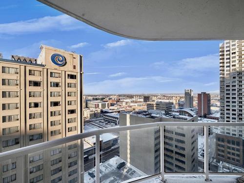 1601 10152 104 Street, Edmonton, AB - Outdoor With Balcony