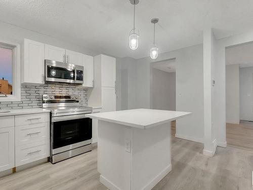 15 14717 34 Street Nw, Edmonton, AB - Indoor Photo Showing Kitchen With Upgraded Kitchen