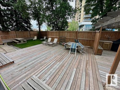 906 8340 Jasper Avenue, Edmonton, AB - Outdoor With Deck Patio Veranda