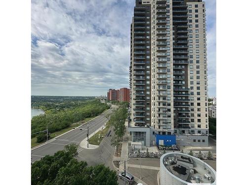 906 8340 Jasper Avenue, Edmonton, AB - Outdoor With Facade