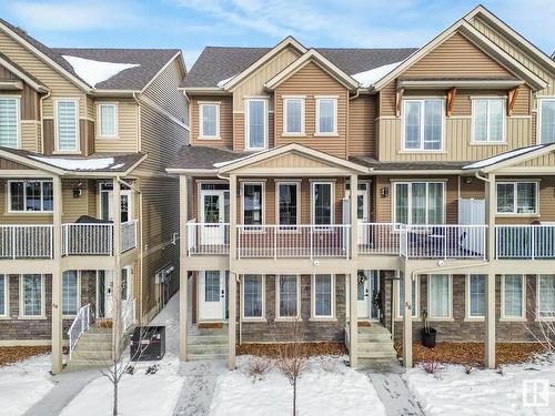 57 1051 Graydon Hill Boulevard, Edmonton, AB - Outdoor With Deck Patio Veranda With Facade