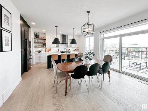 39 Jacobs Close, St. Albert, AB - Indoor Photo Showing Dining Room