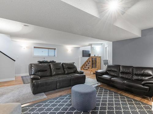 3772 20 Street, Edmonton, AB - Indoor Photo Showing Living Room