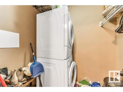 203 534 Watt Boulevard, Edmonton, AB - Indoor Photo Showing Laundry Room