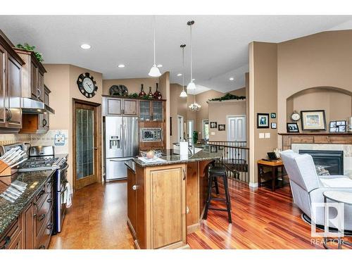 81 Walters Place, Leduc, AB - Indoor Photo Showing Kitchen