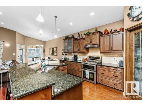 81 Walters Place, Leduc, AB - Indoor Photo Showing Kitchen