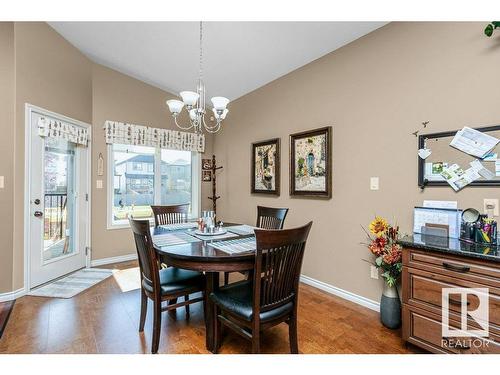 81 Walters Place, Leduc, AB - Indoor Photo Showing Dining Room