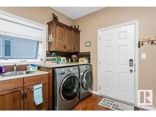 81 Walters Place, Leduc, AB - Indoor Photo Showing Laundry Room