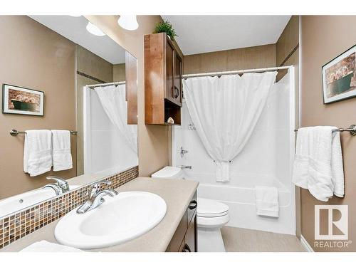 81 Walters Place, Leduc, AB - Indoor Photo Showing Bathroom