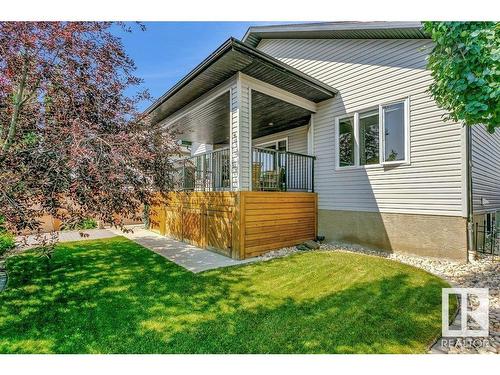 81 Walters Place, Leduc, AB - Outdoor With Deck Patio Veranda