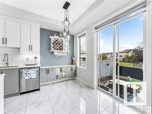 2132 20 Avenue, Edmonton, AB - Indoor Photo Showing Kitchen