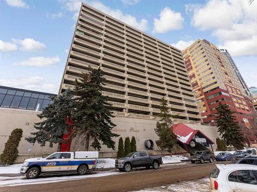 1712 9918 101 Street, Edmonton, AB - Outdoor With Facade