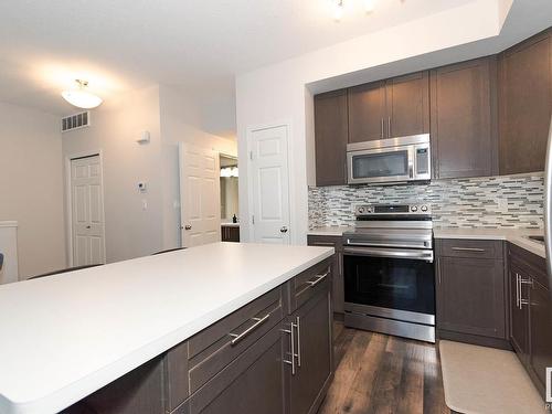 8 4850 Terwillegar Common, Edmonton, AB - Indoor Photo Showing Kitchen With Upgraded Kitchen