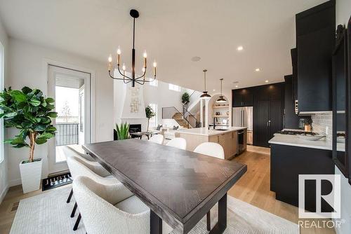 9624 99A Street, Edmonton, AB - Indoor Photo Showing Dining Room