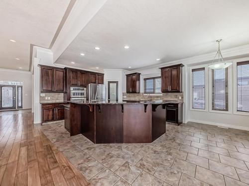 28 26323 Twp Road 532 A, Rural Parkland County, AB - Indoor Photo Showing Kitchen With Upgraded Kitchen