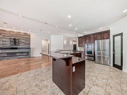 28 26323 Twp Road 532 A, Rural Parkland County, AB - Indoor Photo Showing Kitchen With Upgraded Kitchen