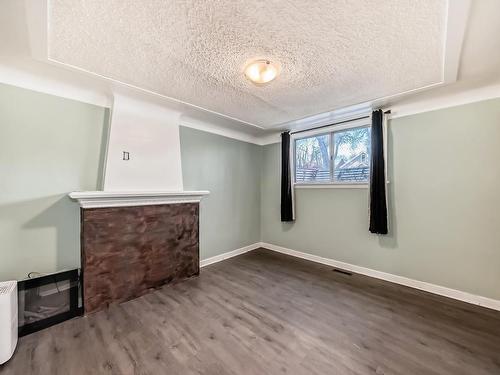 11617 89 Street, Edmonton, AB - Indoor Photo Showing Other Room With Fireplace